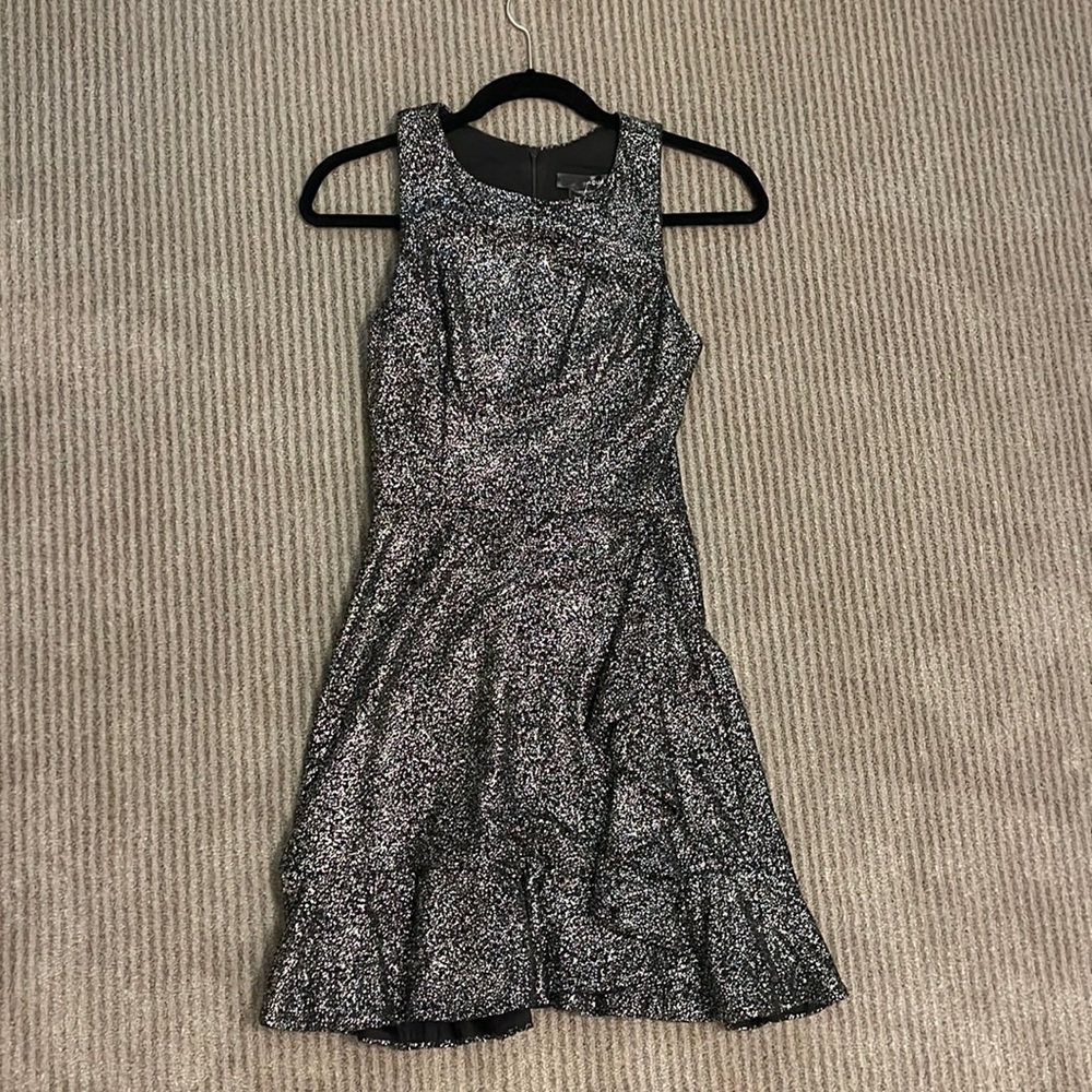 Aqua mini dress